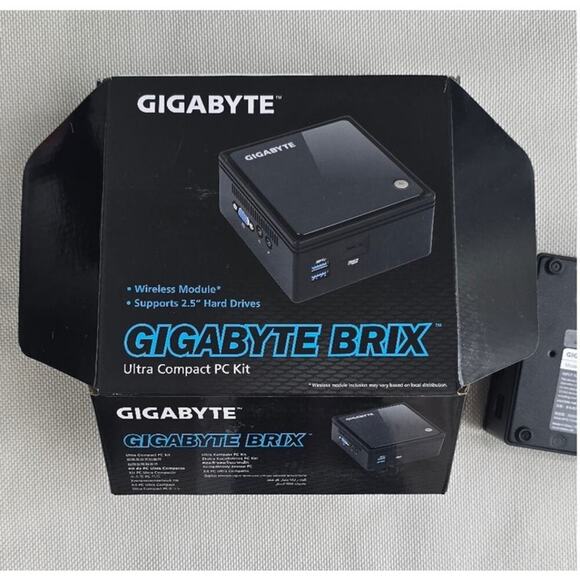GIGABYTE BRIX Ultra Compact Kit PC Wireless Module Supports 2.5" Hard Drives - Picture 6 of 12